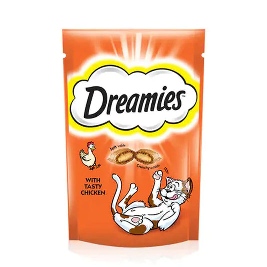 Dreamies Chicken Cat Treats - 60G