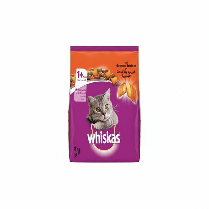Whiskas Adult Gourmet Sea Food Dry Cat Food - 3KG