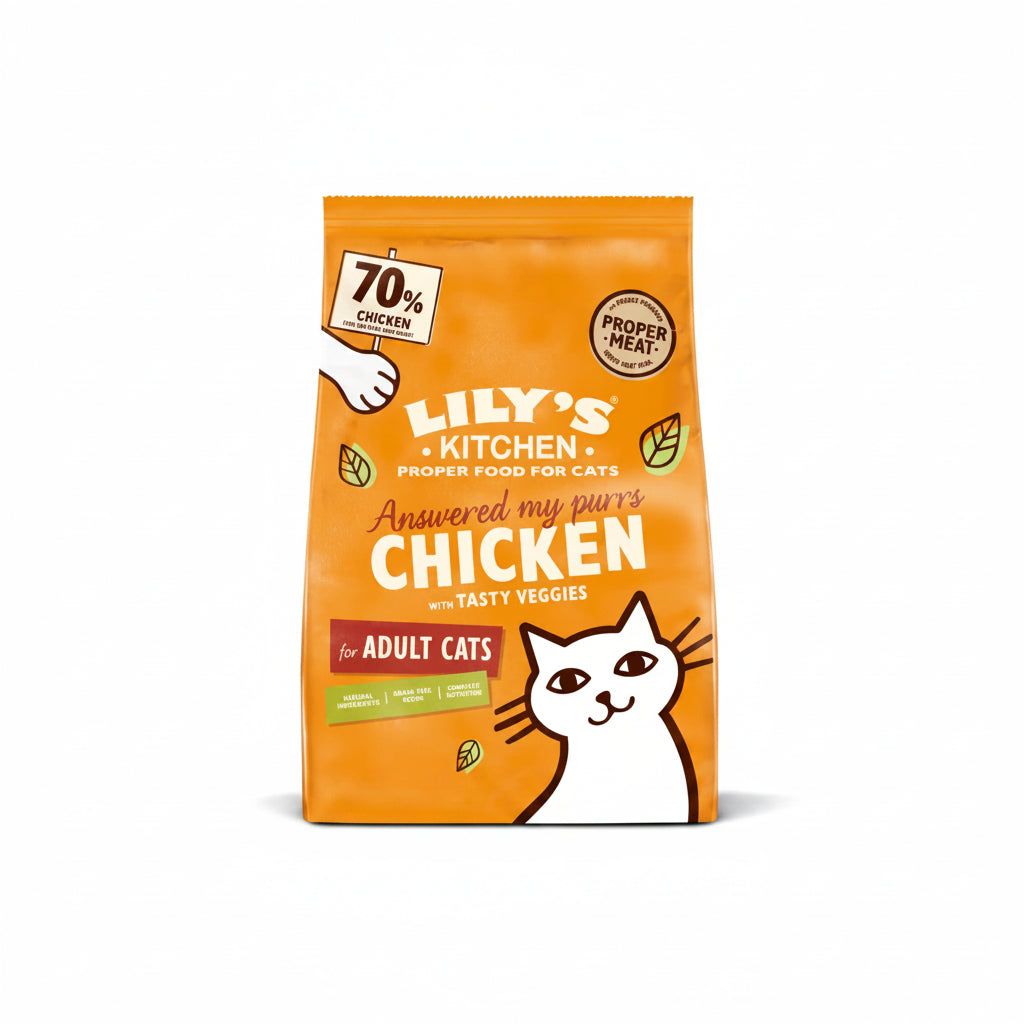 Lily's Kitchen Chicken Casserole Dry Cat Food - 800G