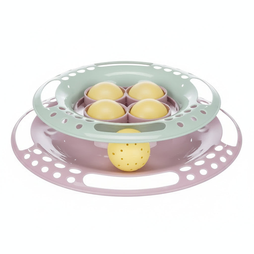Trixie Junior Kitten Circle Toy for Kittens PURPLE - 24CM