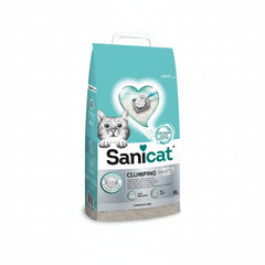 Sanicat Clumping White Unscented 8 L