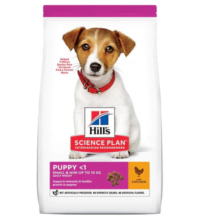 Hill’s Science Plan Small & Mini Puppy Food With Chicken 300g