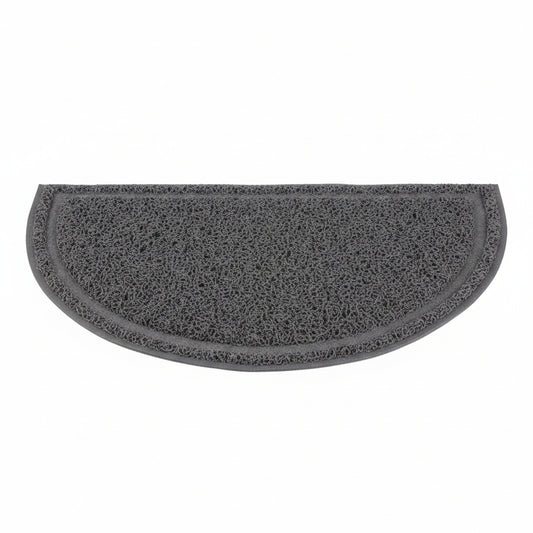 Trixie Halfmoon PVC Litter Tray Mat for Cats BLACK 41X25CM