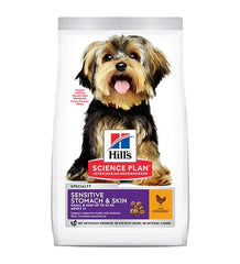 Hill’s Science Plan Sensitive Stomach & Skin Small & Mini Adult Dog Food With Chicken 1.5KG