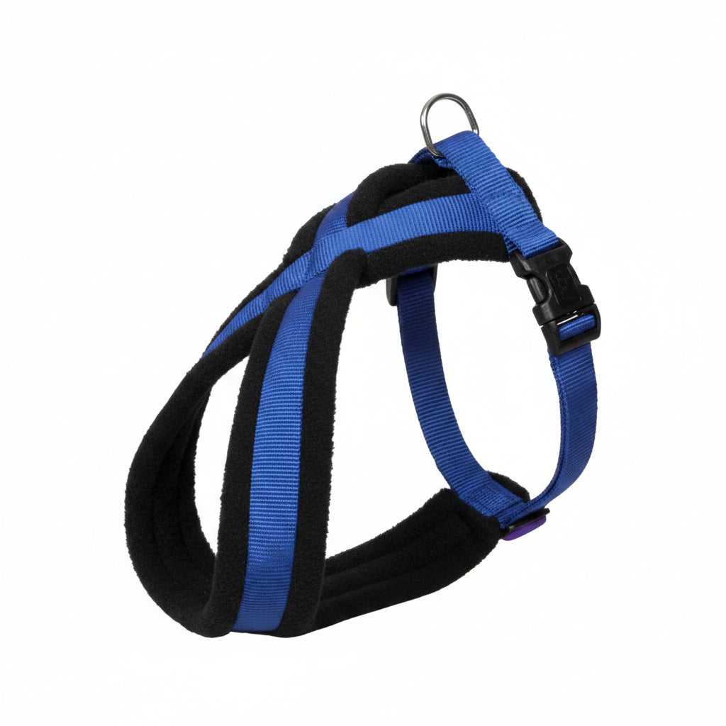 Trixie Premium Touring Harness for Dogs BLUE -M-L