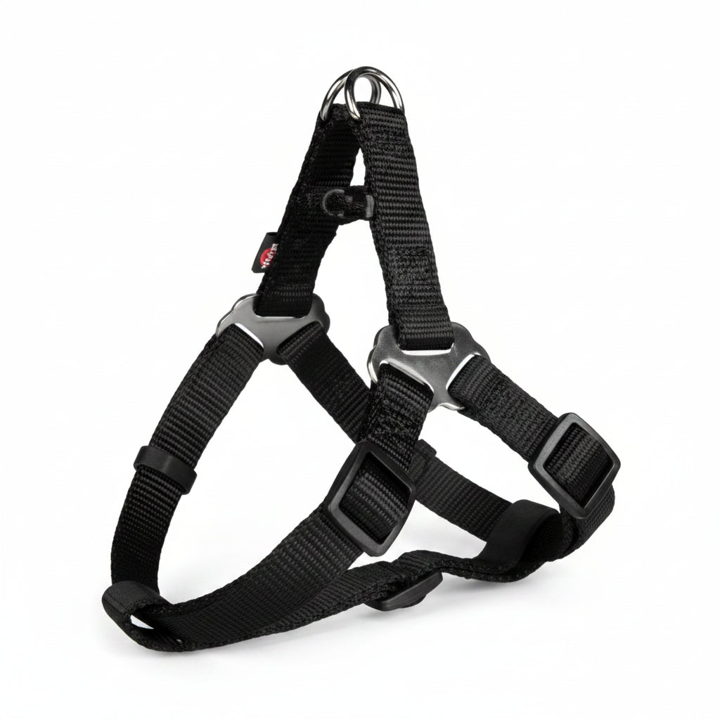 Trixie Premium One Touch Harness for Dogs BLACK - M