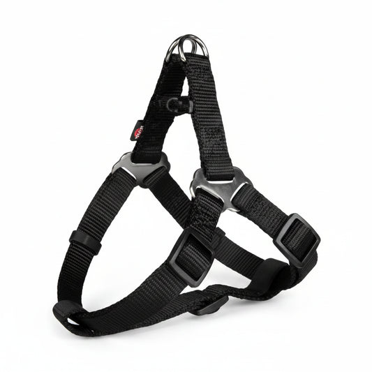Trixie Premium One Touch Harness for Dogs BLACK - M
