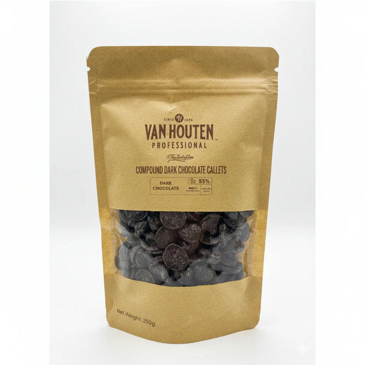 Van Houten Dark Milk Chocolate Compound – 250g | 500g - SNH Packing