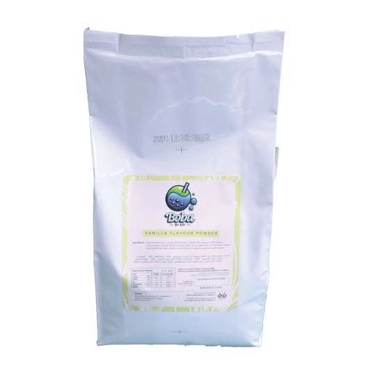 Vanilla Flavor Powder 1KG | Premium Bubble Tea & Beverage Mix | Boba by ATF - SNH Packing