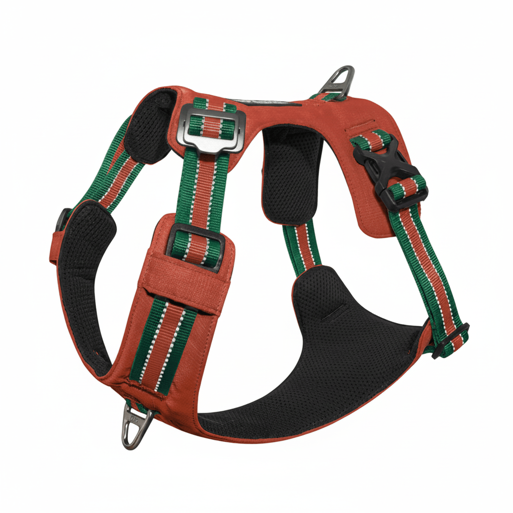 VERTEX REFLECTIVE ULTRALIGHT MESH HARNESS MEDIUM CANYON - SNH Packing