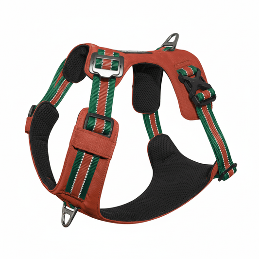 VERTEX REFLECTIVE ULTRALIGHT MESH HARNESS MEDIUM CANYON - SNH Packing