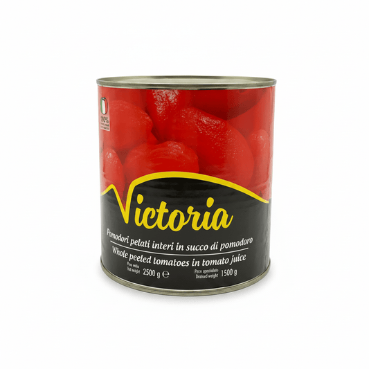 VICTORIA WHOLE PEELED TOMATO 2.5KG - SNH Packing