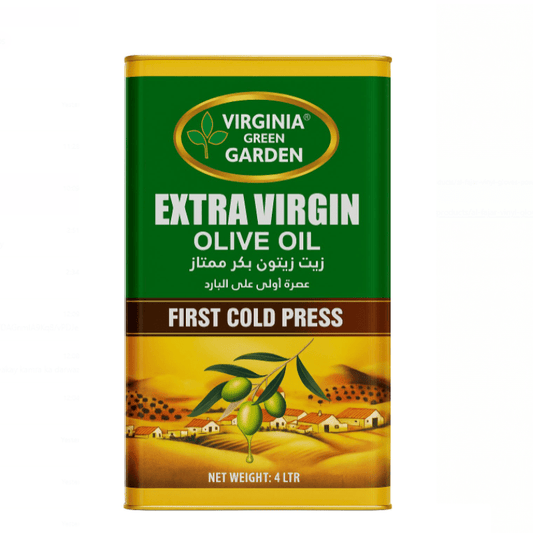 Virginia Garden Extra Virgin Olive Oil 4L Cold Pressed Oil - SNH Packing