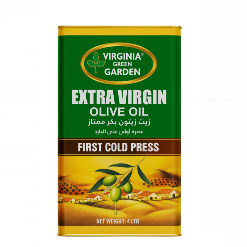 Virginia Garden Extra Virgin Olive Oil Cold Pressed 4L