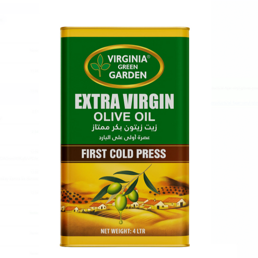 Virginia Garden Extra Virgin Olive Oil Cold Pressed 4L
