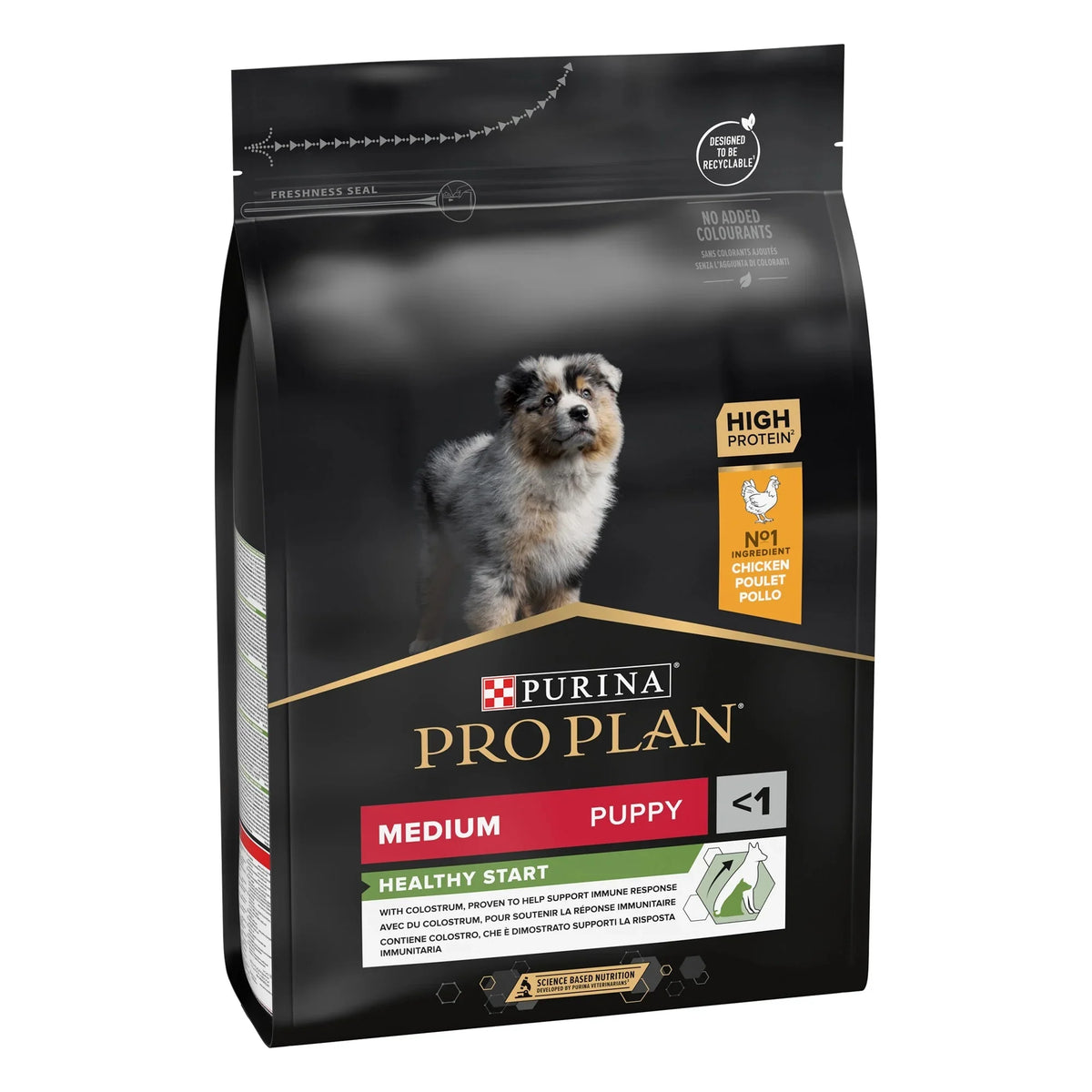 Purina Pro Plan Healthy Start Medium Puppy, Dry Dog food with Chicken, 3 kg