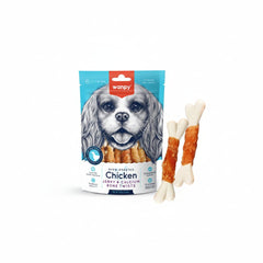 Wanpy Chicken Jerky and Calcium Bone Twists 100g - SNH Packing
