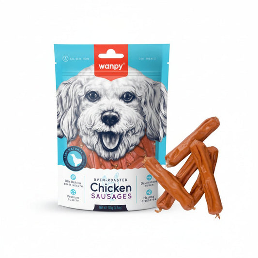 Wanpy Chicken Sausages 100g - SNH Packing