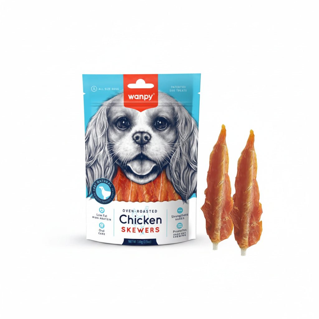 Wanpy Chicken Skewers 100g - SNH Packing
