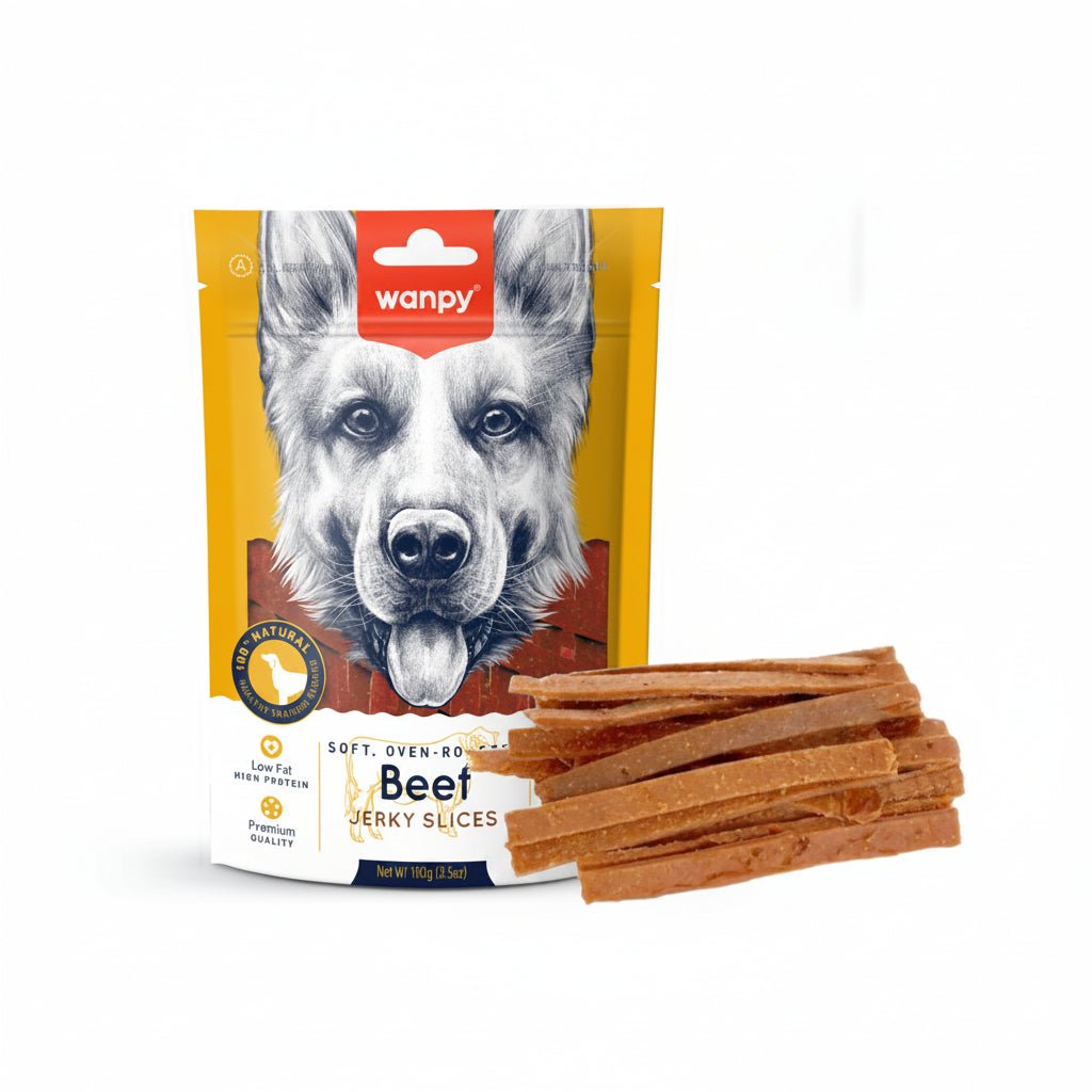 Wanpy Soft Beef Jerky Slices 100g - SNH Packing