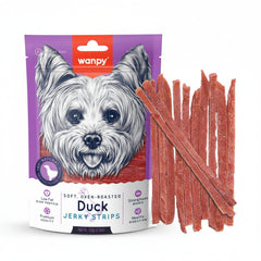 Wanpy Soft Duck Jerky Strips 100g - SNH Packing
