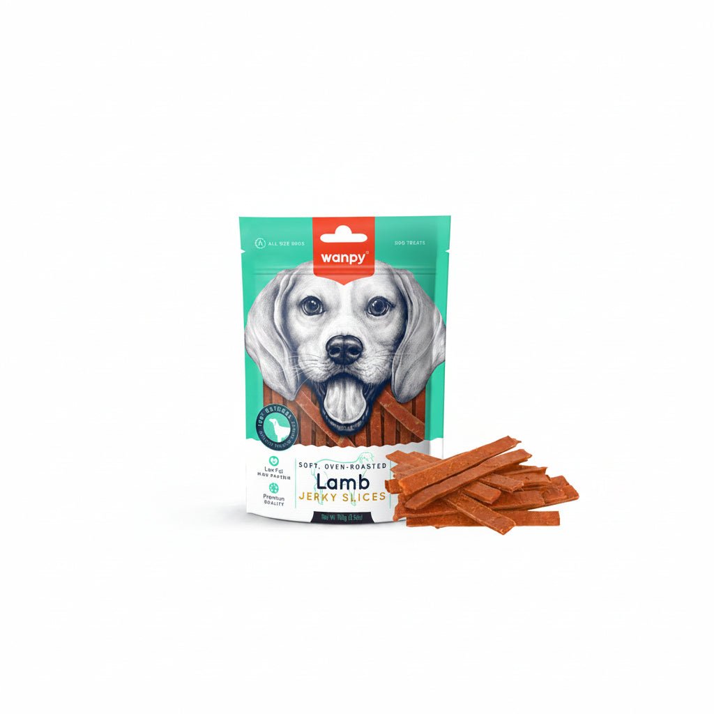 Wanpy Soft Lamb Jerky Slices 100g - SNH Packing