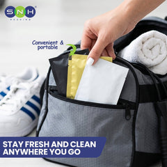 Wet Wipes Soft & Refreshing 6x8cm and 7x11cm - SNH Packing