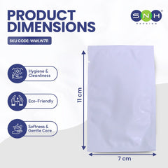 Wet Wipes Soft & Refreshing 6x8cm and 7x11cm - SNH Packing