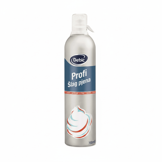 Whipping Cream Spray Debic Sweetened 6 x 700ml - SNH Packing