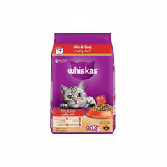 Whiskas Adult Chicken & Salmon Dry Cat Food - 1.1KG - SNH Packing