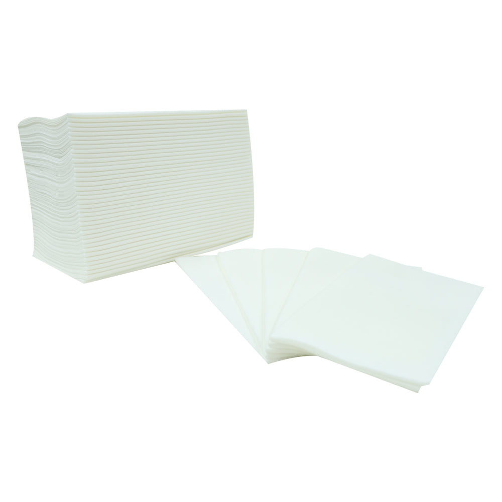 White Black 8 Fold Napkins 40x40CM 45 Sheets
