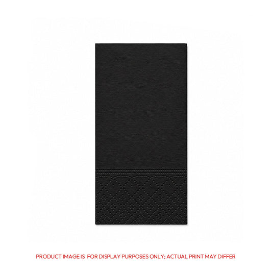 White Black 8 Fold Napkins 40x40CM 45 Sheets Premium Table Napkins - SNH Packing