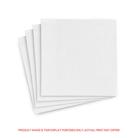 White Paper Napkin 23x23CM 100 Pieces Disposable - SNH Packing