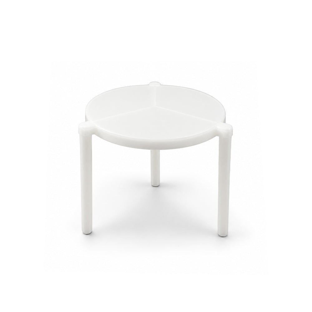 White Round Pizza Stand Food Grade Plastic Pizza Box Support - SNH Packing
