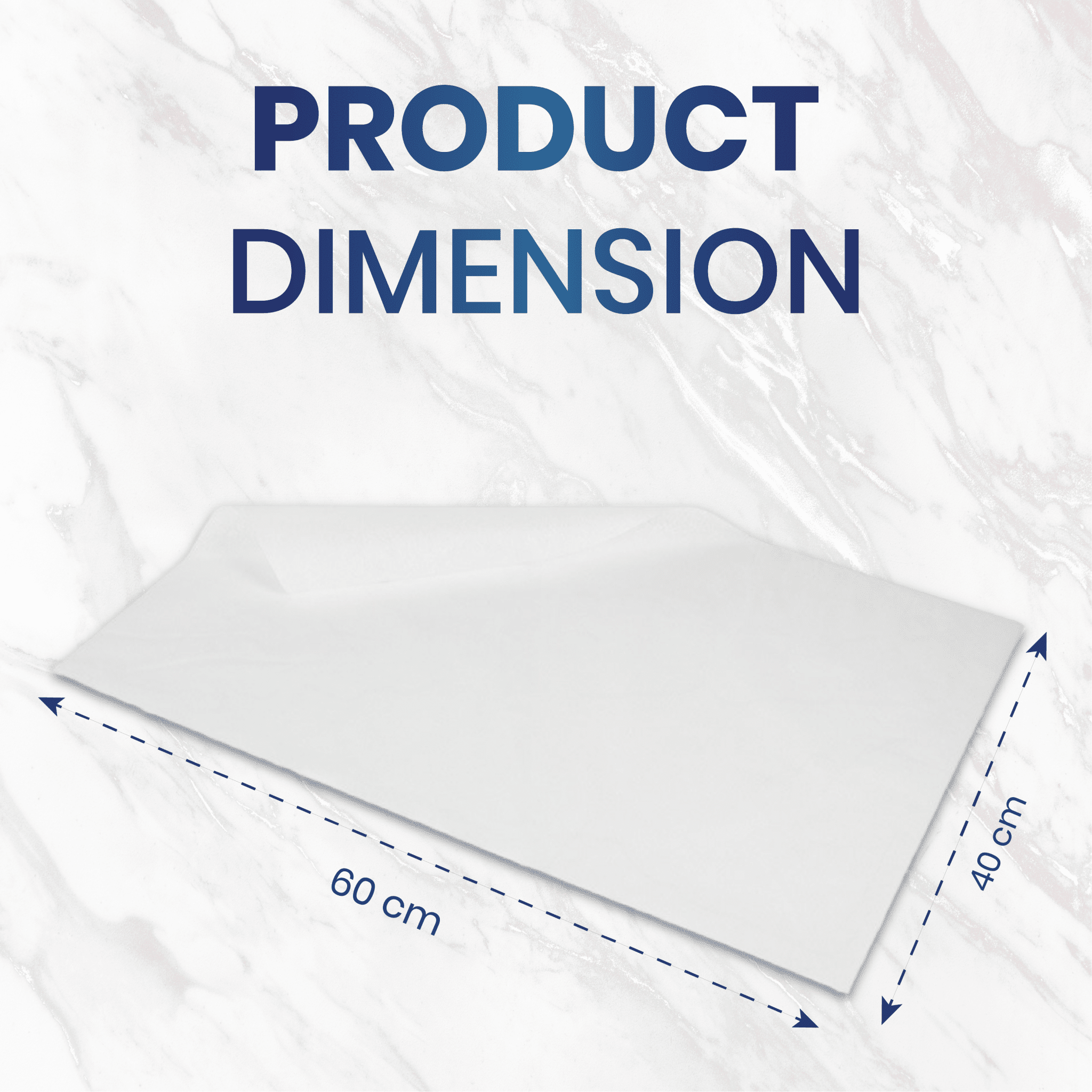 White Silicone Coated Baking Sheets 40x60cm 40 GSM 500 Sheets - SNH Packing