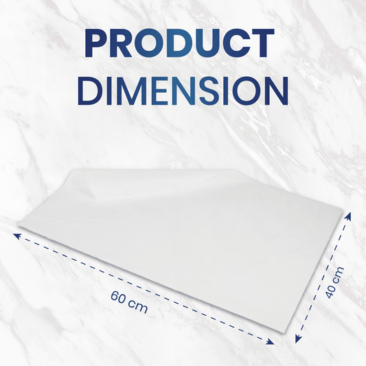 White Silicone Coated Baking Sheets 40x60cm 40 GSM 500 Sheets - SNH Packing