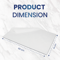 White Silicone Coated Baking Sheets 40x60cm 40 GSM 500 Sheets - SNH Packing