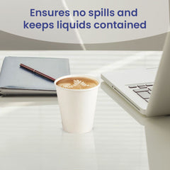 White Single Wall Paper Cups 4oz to 16oz