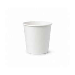 White Single Wall Paper Cups 4oz to 16oz Disposable Beverage Cups - SNH Packing