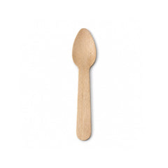 Wooden Ice Cream Spoon 11CM 10,000 Pieces Bulk Disposable Dessert Spoon - SNH Packing