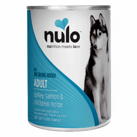 Nulo Dog Grain-Free Turkey, Salmon & Chickpeas 13 oz Can