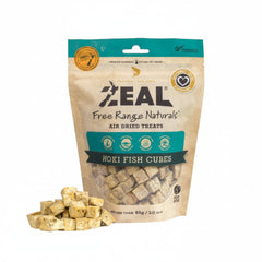 Zeal Hoki Fish Cubes 85g - SNH Packing