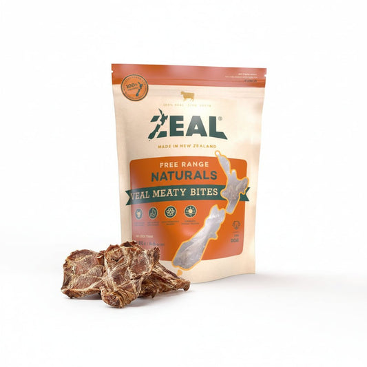 Zeal Veal Meaty Bites 125g - SNH Packing